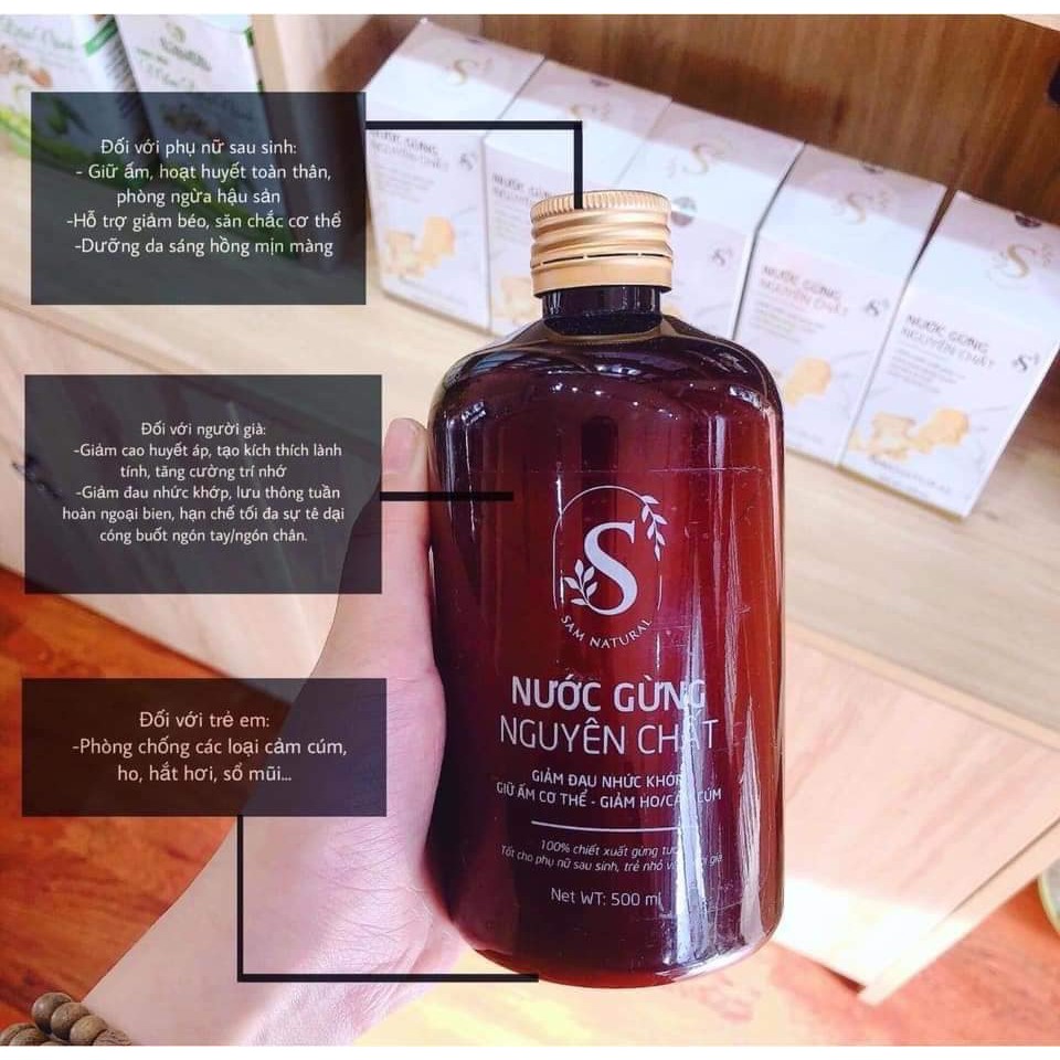 Nước Gừng nguyên chất SamNatural