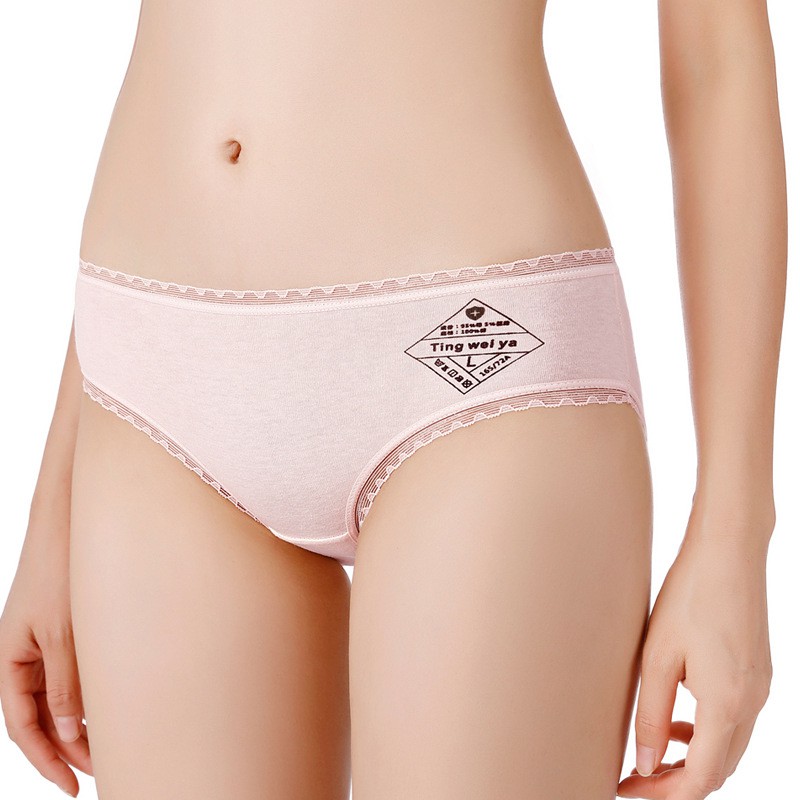 Quần lót nữ cotton cao cấp co giãn kháng khuẩn in hình đáng yêu dễ thương QL22 | BigBuy360 - bigbuy360.vn