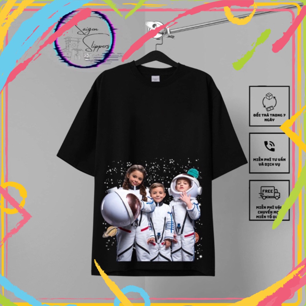 [HOT 2022] ÁO THUN UNISEX ADLV, ÁO THUN ADLV 3 em bé phi hành gia BIG SIZE Hot 2022 | BigBuy360 - bigbuy360.vn