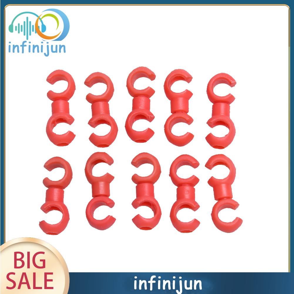 Set 10 kẹp chữ s giữ dây phanh xe đạp