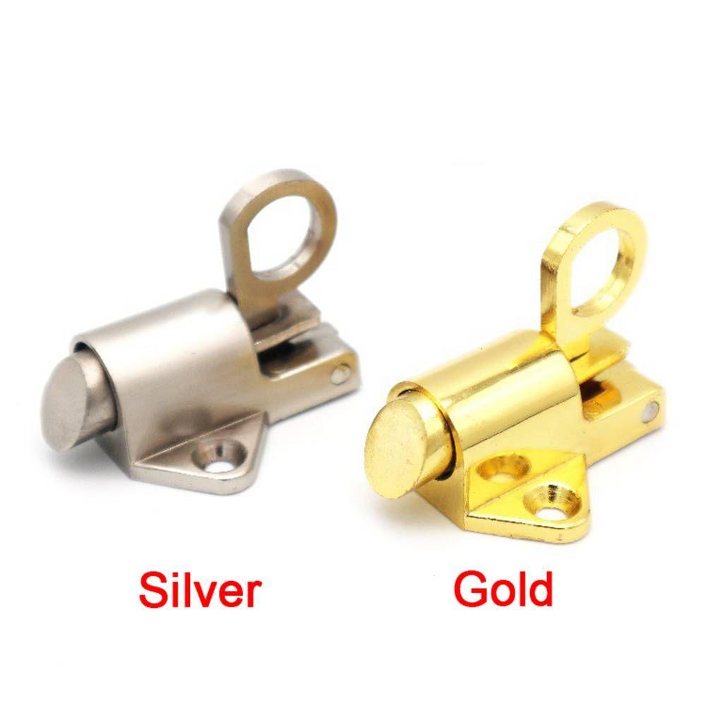 Set 2 Bộ Khóa Cửa Tủ Tự Động Chịu Tải Lò Xo