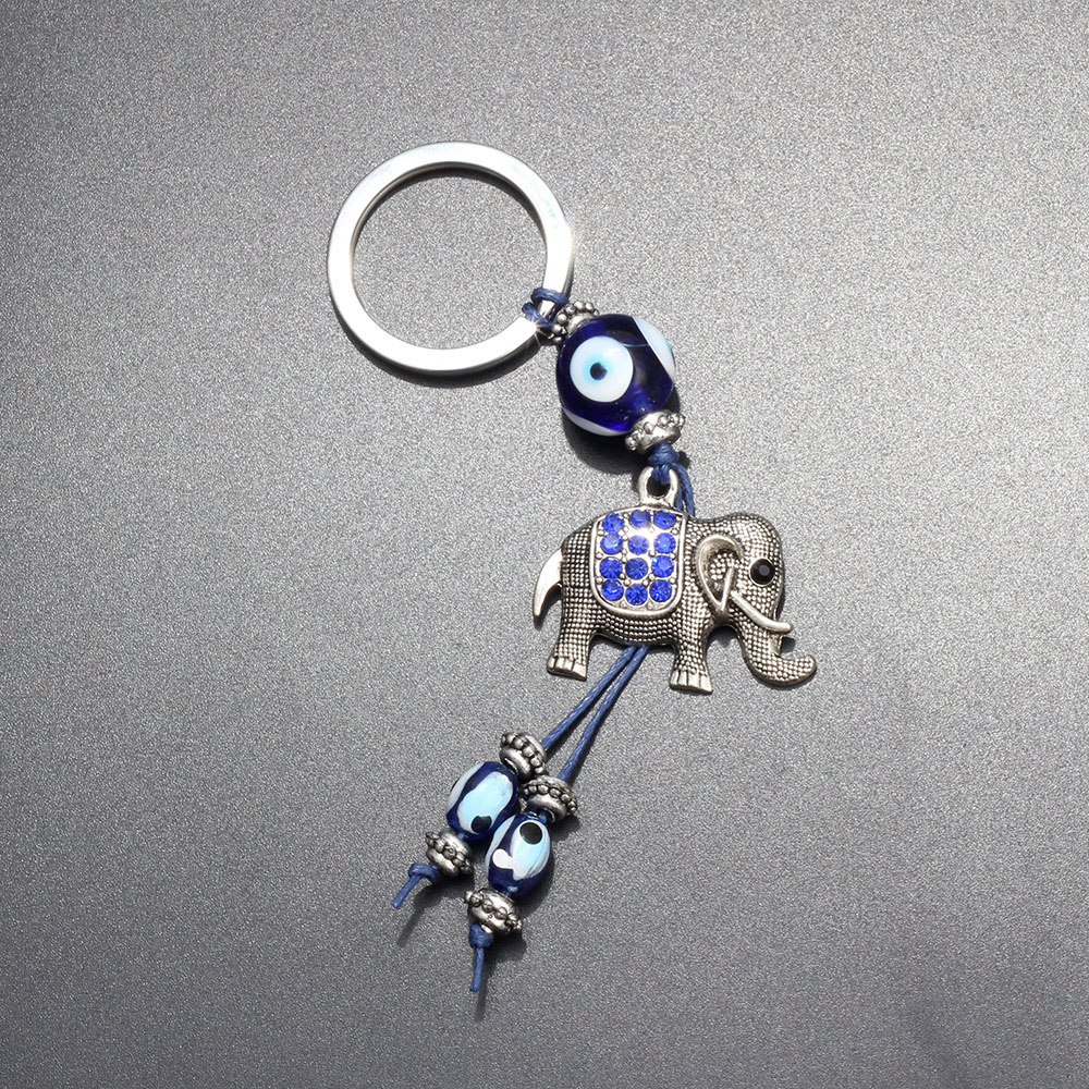 Móc Khóa Họa Tiết Con Voi Độc Đáo