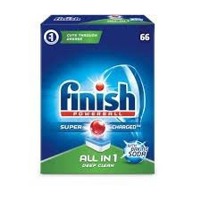 Viên rửa bát Finish 66 ( Hương soda )