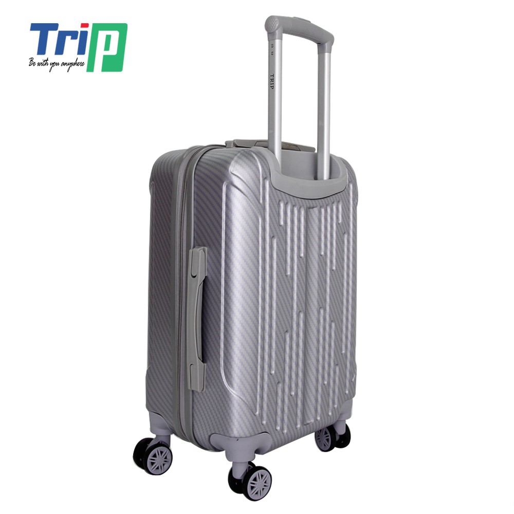 Bộ 2 Vali Chống Trộm TRIP PC053 - Size 50+60cm - Màu Bạc