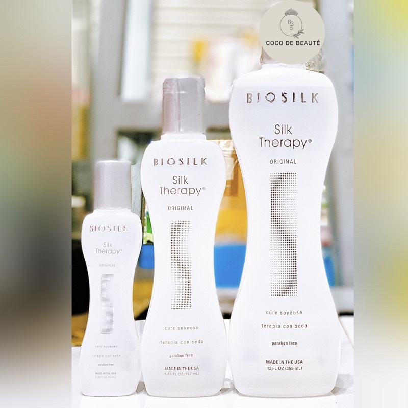 TINH DẦU CHO TÓC SUÔN MỀM VÀO NẾP BIOSILK MỸ