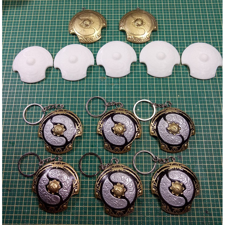 Móc khóa khiên Aegis Dota2 handmade