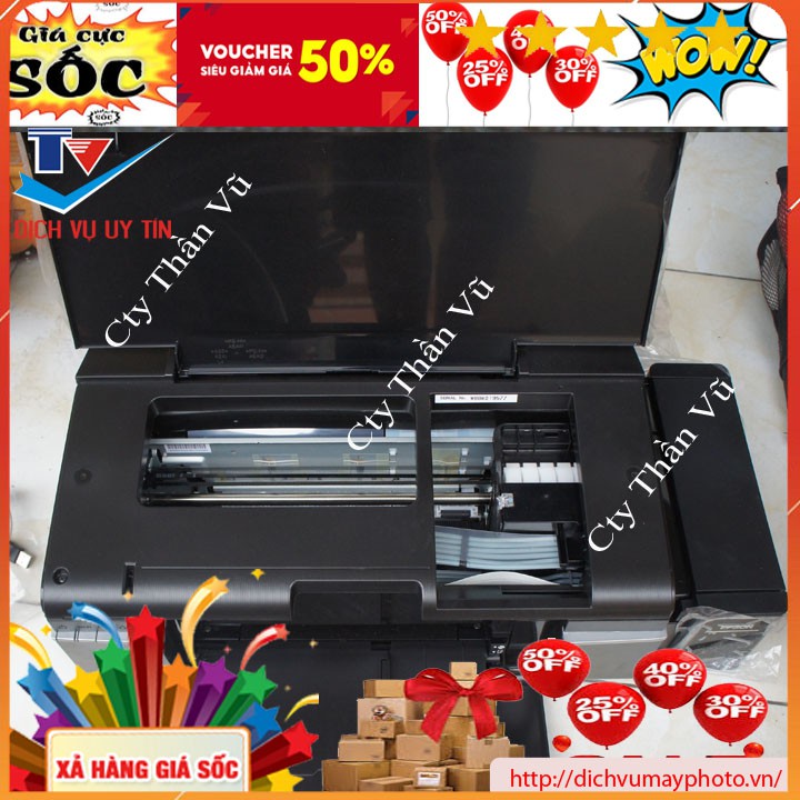 Máy in phun màu Epson L805 hàng Like NEW khổ A4 còn khuyên thùng xốp còn mới trên 90% in Wifi