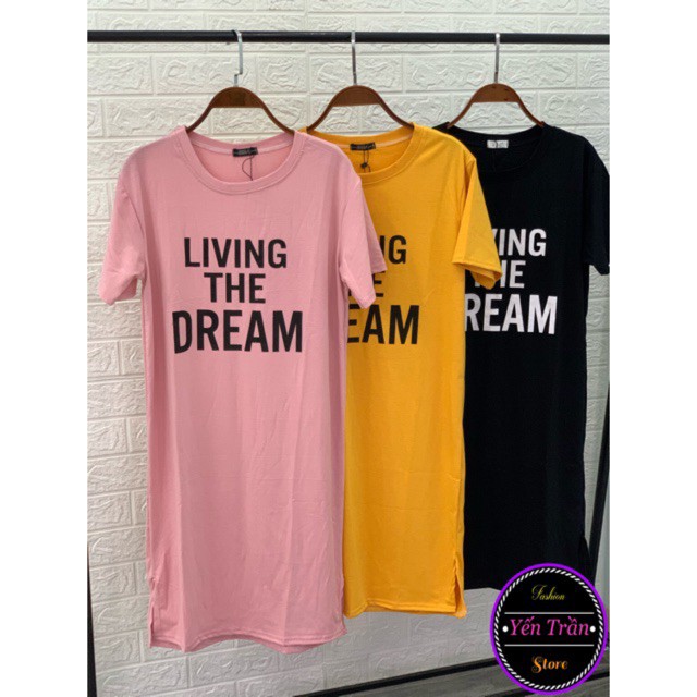 [FREE SHIP từ 50K] Váy Suông LIVING THE DREAM Form rộng | BigBuy360 - bigbuy360.vn