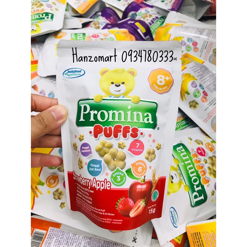 Bánh ăn dặm Promina Puffs 8m+