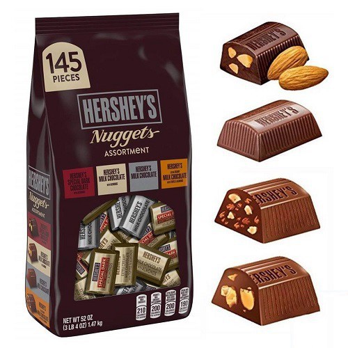 Socola Hershey's Nuggets Mỹ Gói 145 Viên