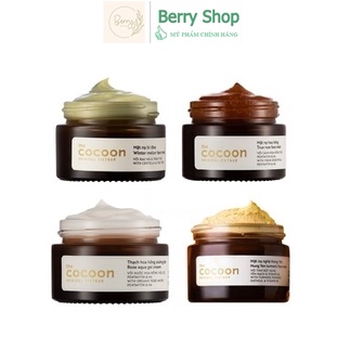 Mặt nạ Cocoon: mask bí đao , mask nghệ , mặt nạ hoa hồng & thạch hoa hồng 30ml - 100ml
