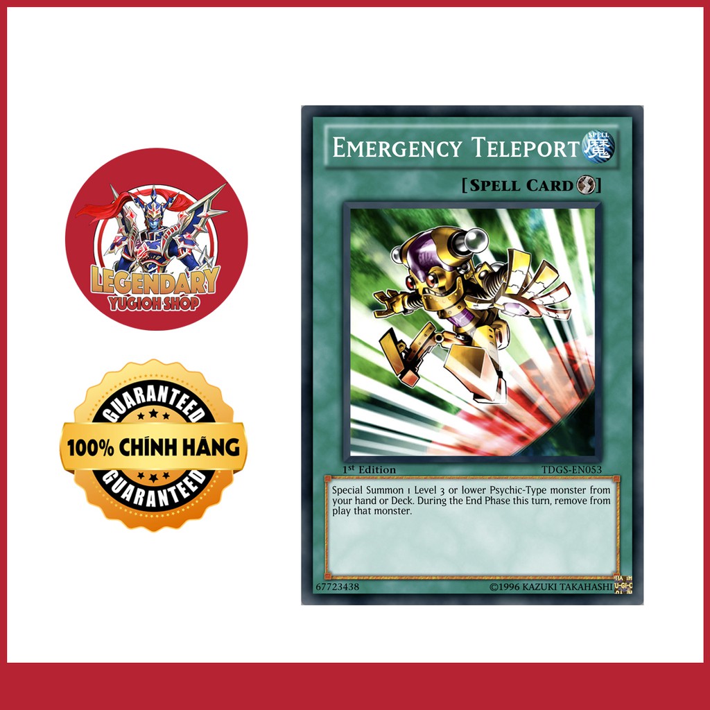 [EN-JP][Thẻ Bài Yugioh Chính Hãng] Emergency Teleport