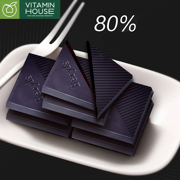 Socola Đen Beryl's vị muối biển 108g - date T3/24 [Vitamin House]