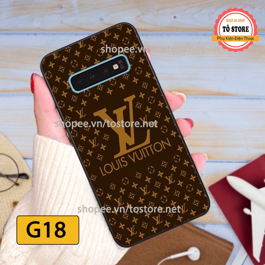 Ốp lưng Samsung S10 / Samsung S10 PLus / Samsung S10E / Samsung S10 5G in hình GC/LV/DIOR cao cấp, chất lượng