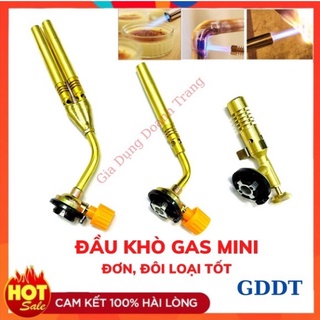 Đầu khò ga mini, Đèn khò gas mini ống đôi và đơn
