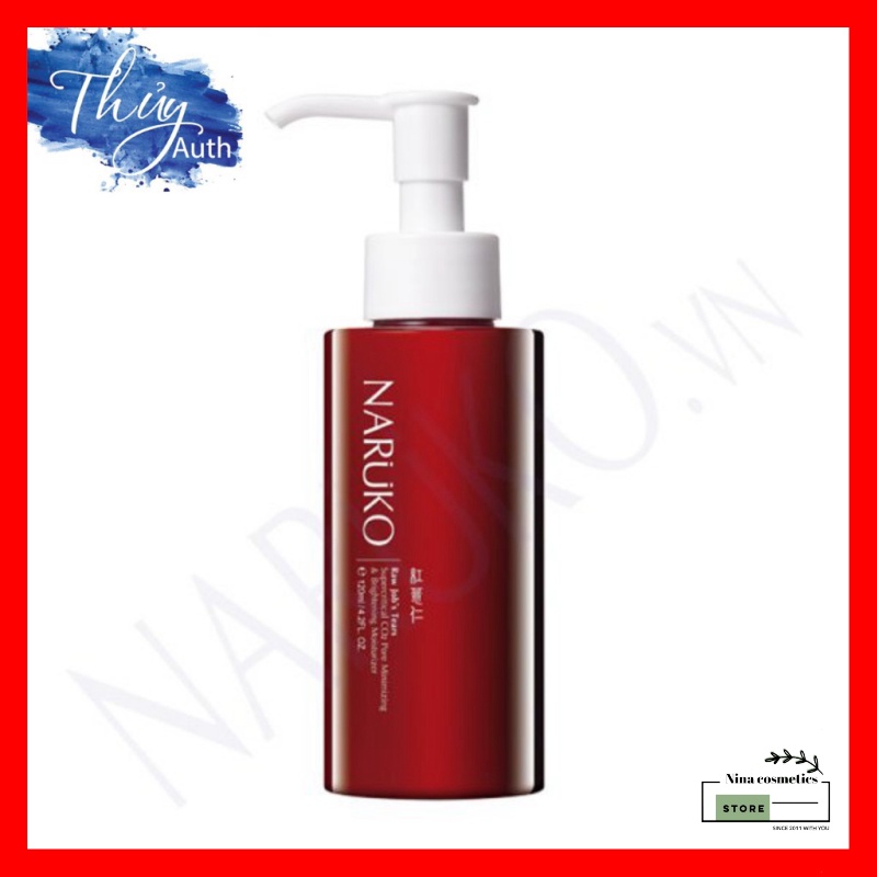 Sữa Dưỡng Ẩm Naruko Ý Dĩ Nhân Đỏ Se Khít Lỗ Chân Lông 120ml