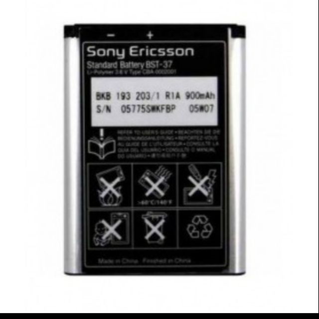 Pin BST-37 cho Sony Ericsson J300/K750/W550/W600/W800/W810/Z520