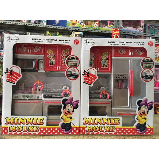 Đồ chơi nhà bếp 𝑭𝑹𝑬𝑬𝑺𝑯𝑰𝑷 Tủ bếp - Mickey -Minie