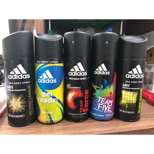 🛸Xịt khử mùi toàn thân ADIDAS Deo Body Spray - Mỹ