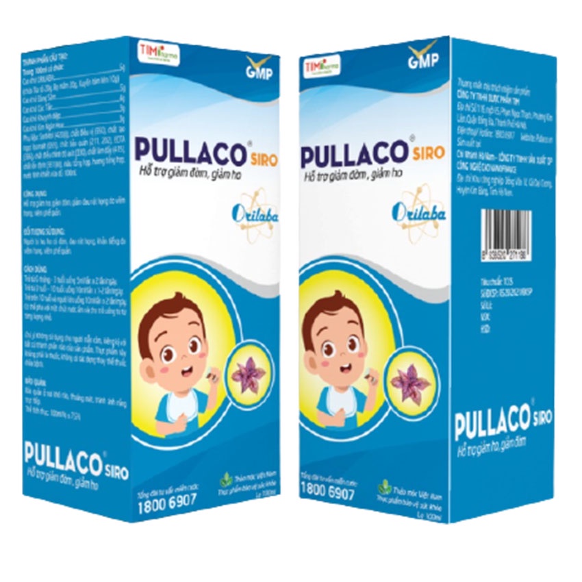 Pullaco siro hỗ trợ giảm ho bổ phế cho trẻ em , Cvspharmacy