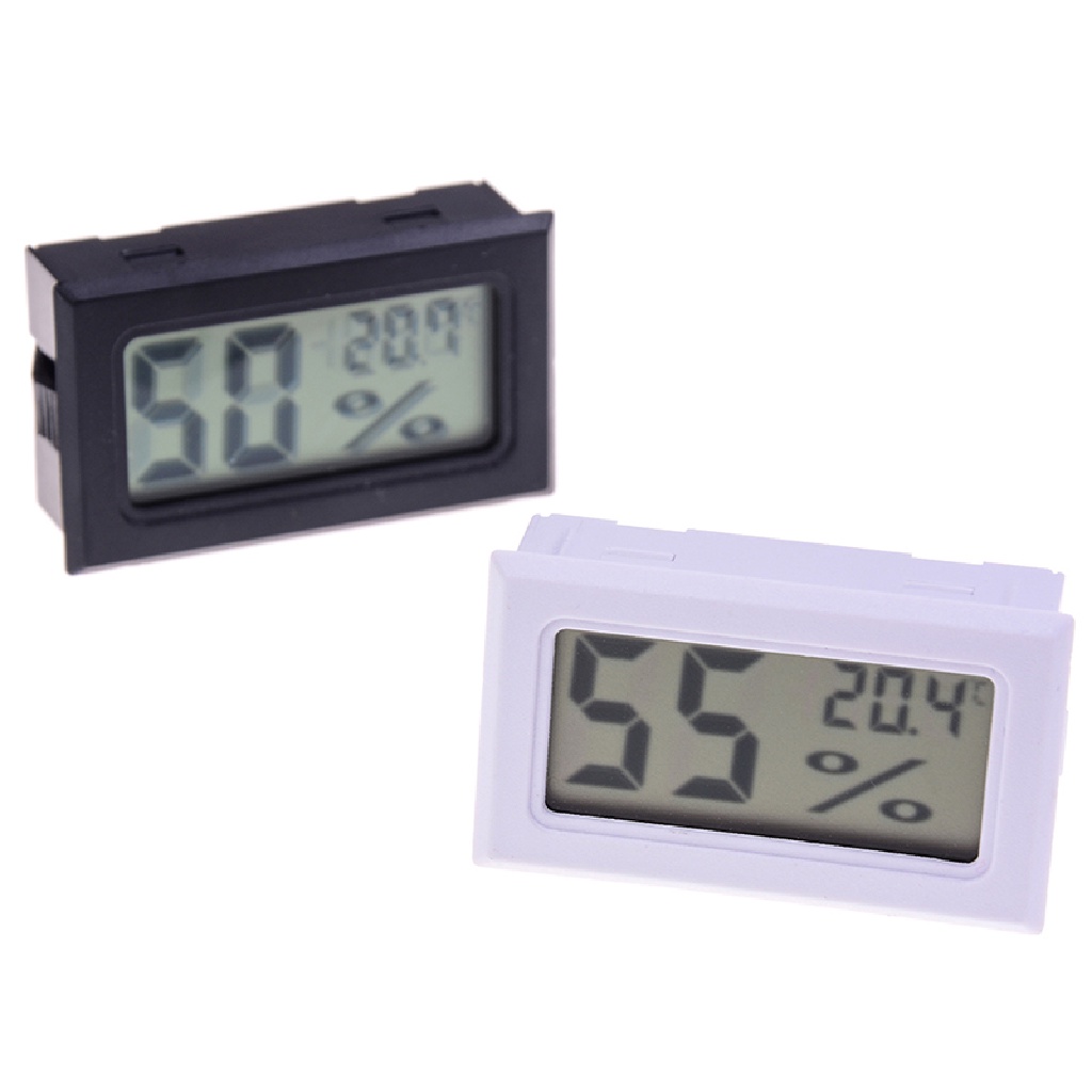 Nhiệt kế điện tử JETTING màn hình LCD kích thước nhỏ đo được độ ẩm và nhiệt độ