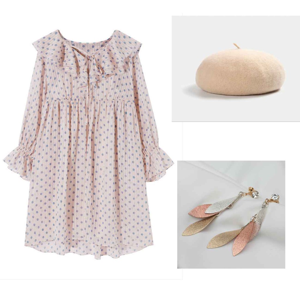 Đầm voan Peace Bird xuất dư