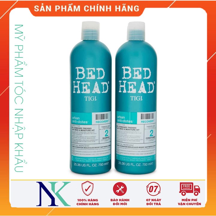 Dầu gội xã TIGI số 2 BED HEAD URBAN ANTIDOTES 750ML