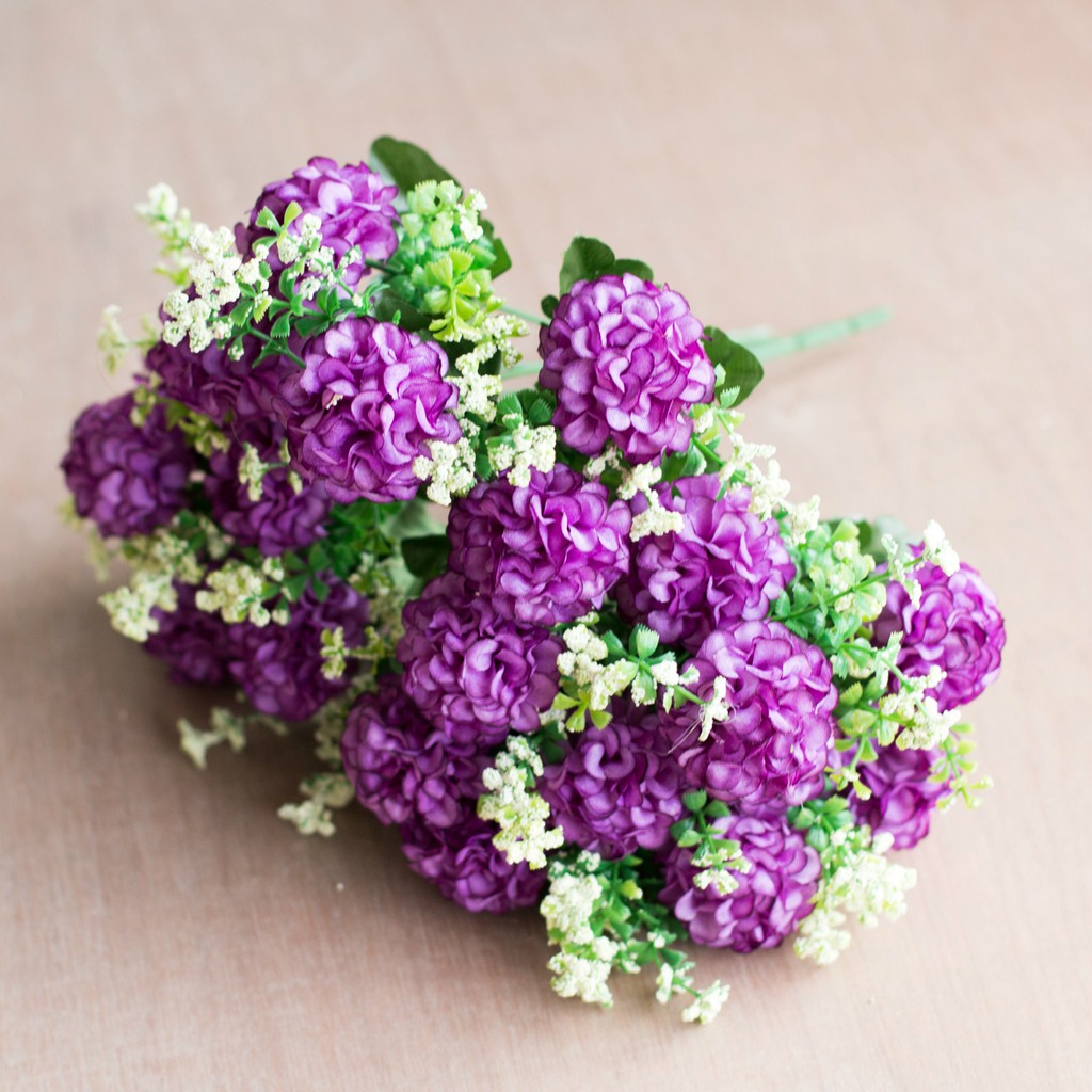 Hoa giả - Chùm hoa cẩm tú cầu