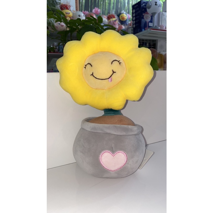 Gấu bông hình bông hoa hướng dương