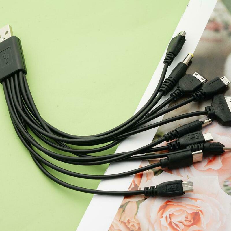 Dây Cáp Sạc 10 Trong 1 Đa Năng Cổng USB S8H0 Cho Điện Thoại Di Động