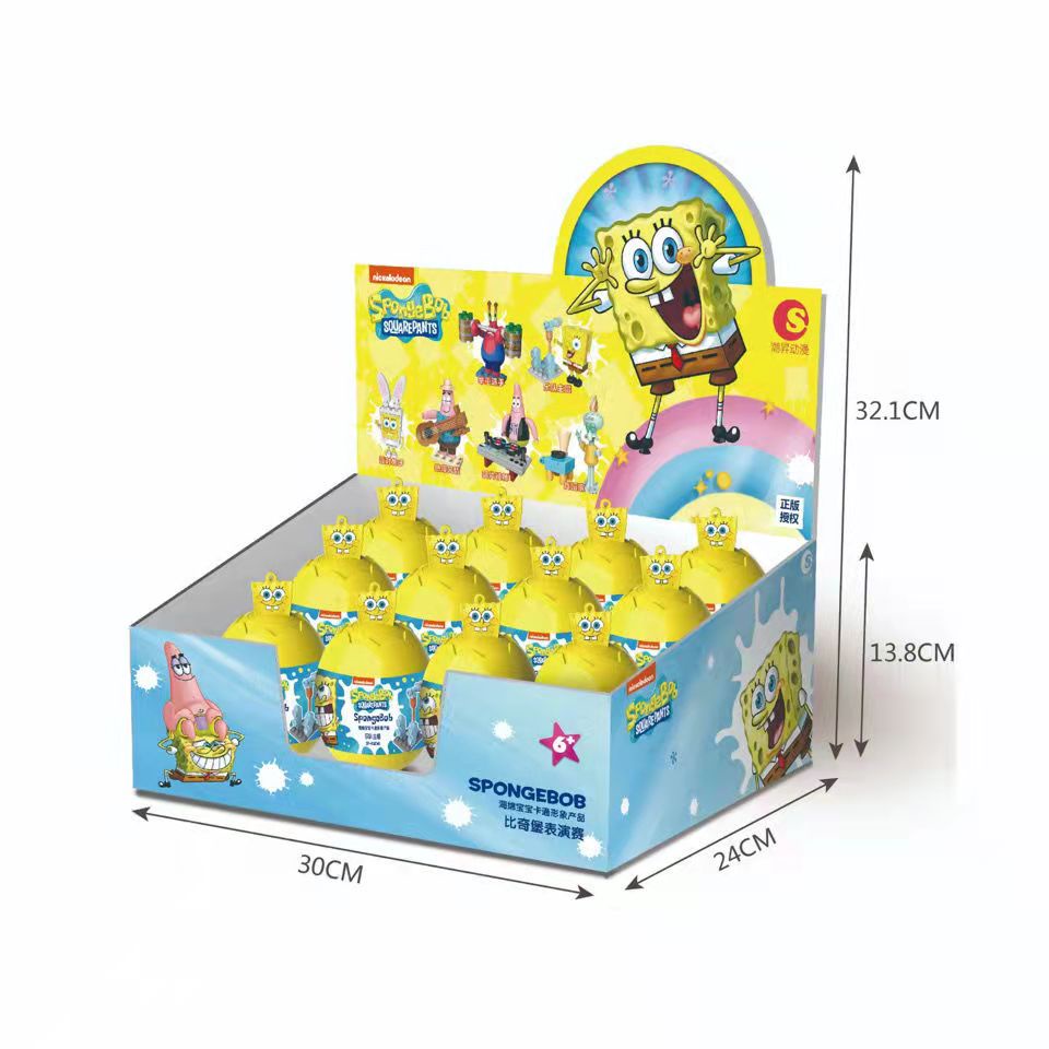 Bộ Đồ Chơi Lắp Ráp Nhân Vật Trong Phim Hoạt Hình SpongeBob