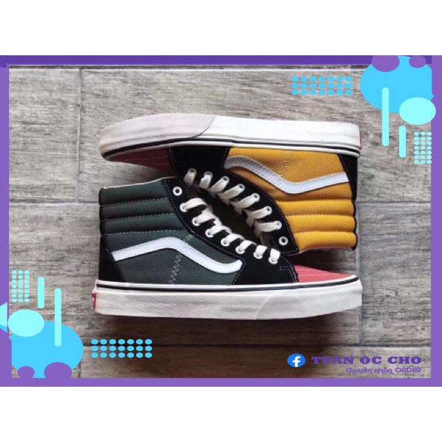 Giày Vans Patchwork Sk8-Hi ORDER