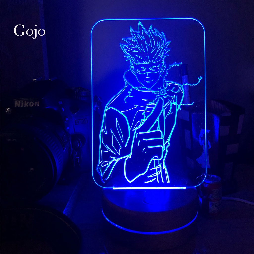 Đèn Led Anime Gojo Đèn Led 16, Cảm Ứng , Điều Khiển Từ Xa