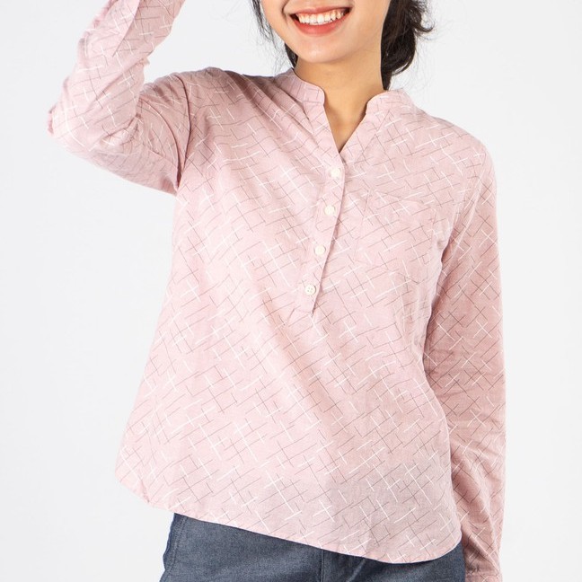 Áo Sơ Mi Linen Dài Tay Nữ Giordano 05340005