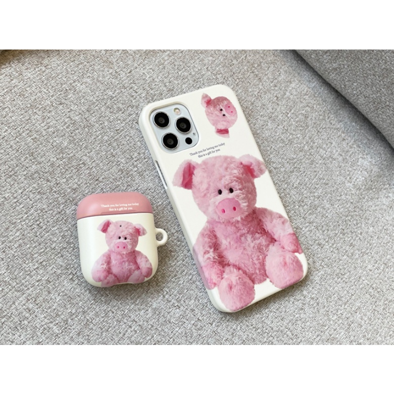 Korean earphone case   MoMoCase purchase Compatible for Airpods case  key ring