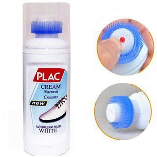 [GÍA GỐC TẬN XƯỞNG]Dung Dịch Tẩy Trắng Giày Dép Túi Xách Kèm Đầu Cọ Cao Cấp PLAC Cream (75ml)