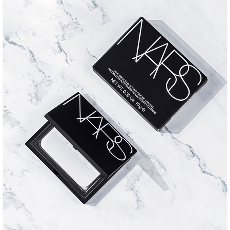 NARS Phấn Phủ Dạng Nén 10g Tạo Lớp Trang Điểm Trong Suốt Bắt Sáng Cho Khuôn Mặt