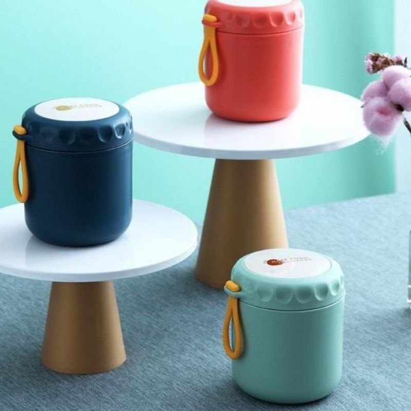 Bình giữ nóng thức ăn, ủ cháo, canh lõi inox an toàn tiện lợi