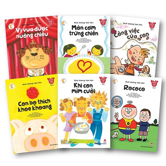 [ Sách ] Nuôi Dưỡng Tâm Hồn - Hươu Cao Cổ (Bộ 6 Cuốn)