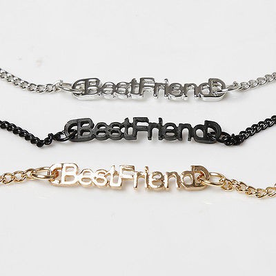 Vòng Đeo Cổ Chân Tình Bạn Mặt Nửa Trái Tim Best Friend