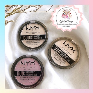 PHẤN BẮT SÁNG DUO CHROMATIC ILLUMINATING POWDER - NYX PROFESSIONAL MAKE UP