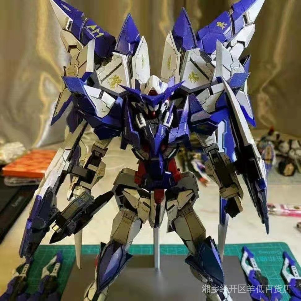 Hàng Mới Về Mới Mô Hình Lắp Ráp Gundam MG Unicorn Thương Hiệu Mới HG Seven Swords Assault Free Enhanced Fighter Gundam Thủ Công FKCM