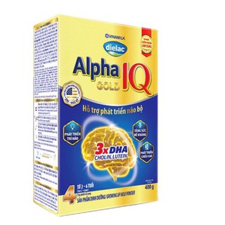 Sữa bột Vinamilk Dielac alpha Gold 4 hộp giấy 400g