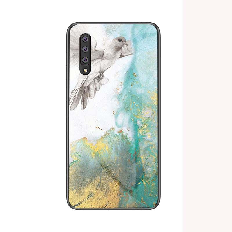 Samsung Galaxy A50 Case Marble Tempered Glass Hard Hybrid Protective Galaxy A50 Case Cover Chưa Có Đánh Giá