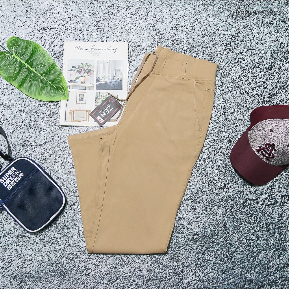 Quần Tây Thun Nam Xuất Hàn Dáng SlimFit Co Dãn Nhiều