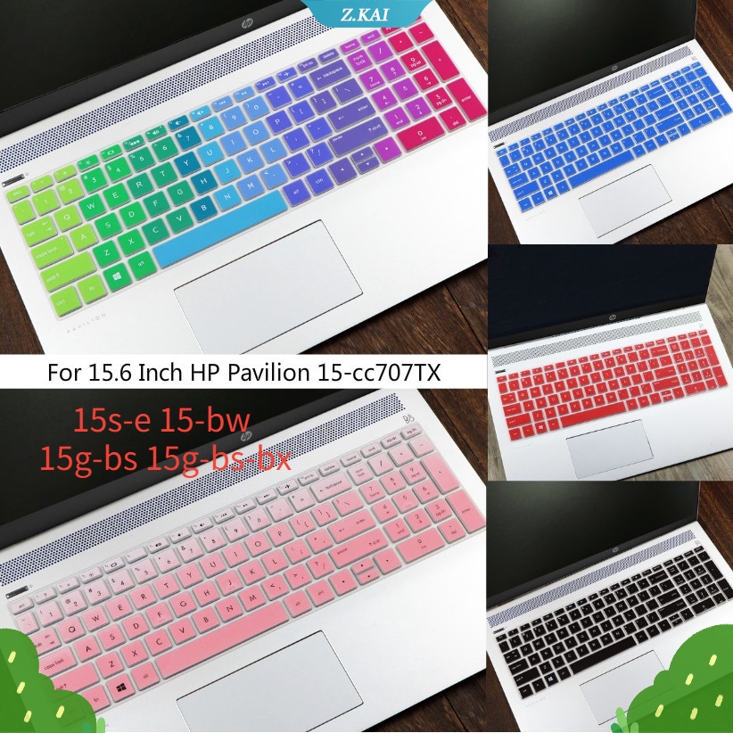 Miếng Dán Bảo Vệ Bàn Phím Chống Bụi Bằng Silicon Cho Hp Pavilion 15-cc707tx/15.6 inch
