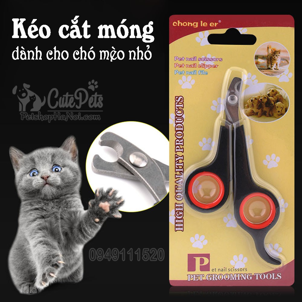 ✂️ Kéo cắt móng dành cho chó mèo nhỏ - CutePets Phụ kiện thú cưng Pet shop Hà Nội