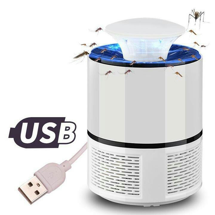 Đèn bắt muỗi có cổng sạc USB