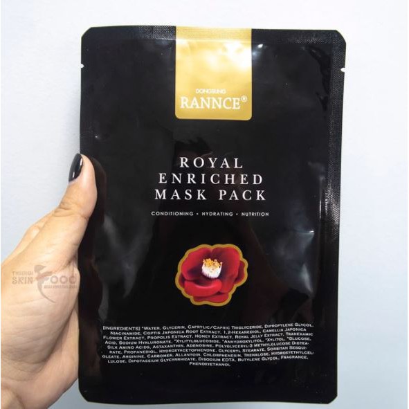 Mặt Nạ Cải Thiện Nếp Nhăn Dongsung Rannce Royal Enrich Mask Pack 25ml