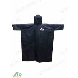Áo mưa vải dù tổ ong có DÂY KÉO và nút cài phía trước chống thấm tốt